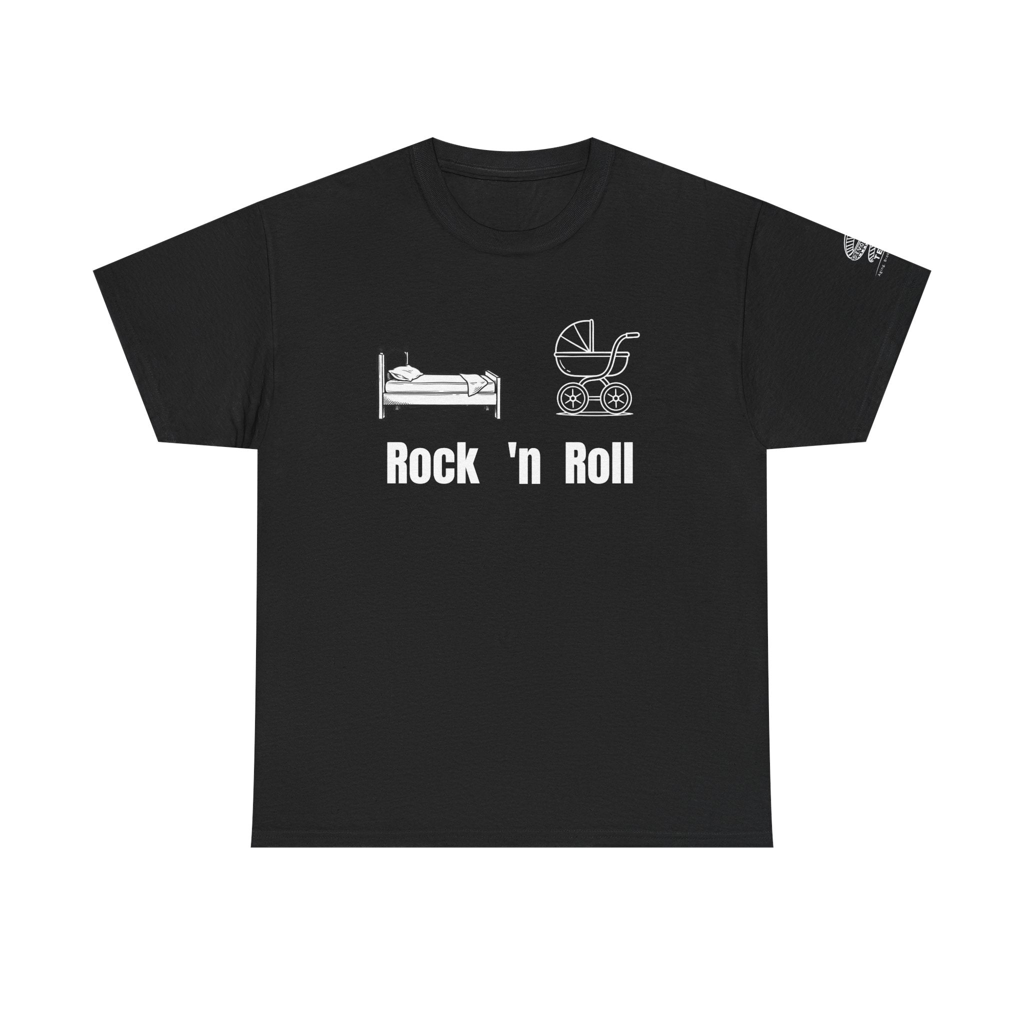Rock 'n Roll Tee — Retro Nursery Rhyme Baby Band T‑Shirt