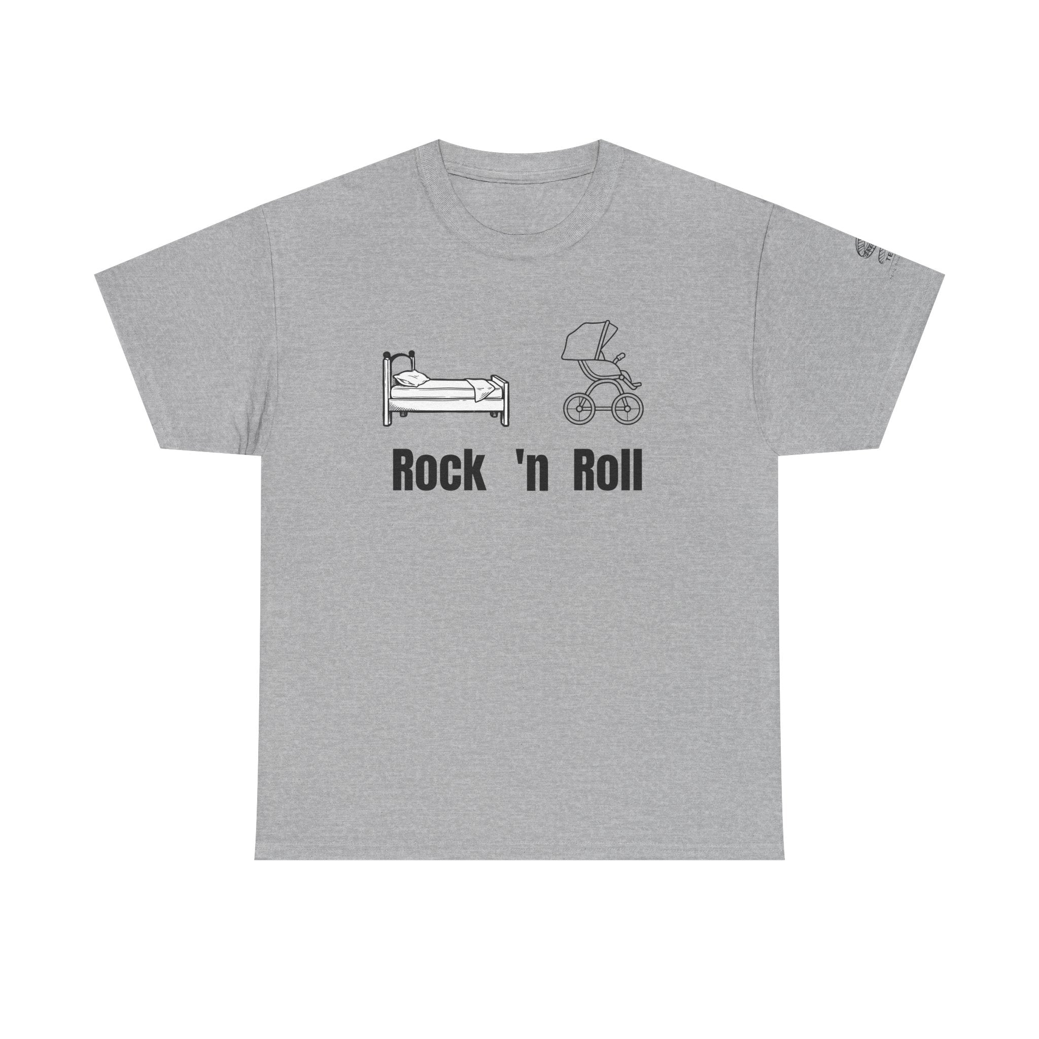 Rock 'n Roll Tee — Retro Nursery Rhyme Baby Band T‑Shirt