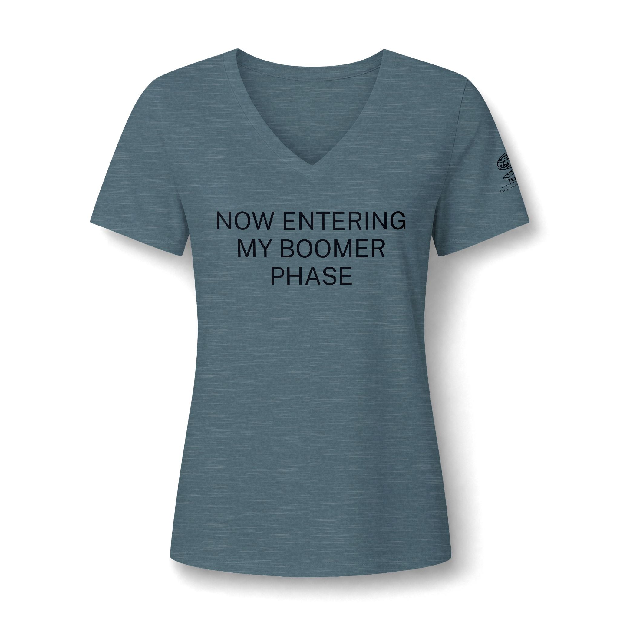 Now Entering My Boomer Phase V-Neck Tee