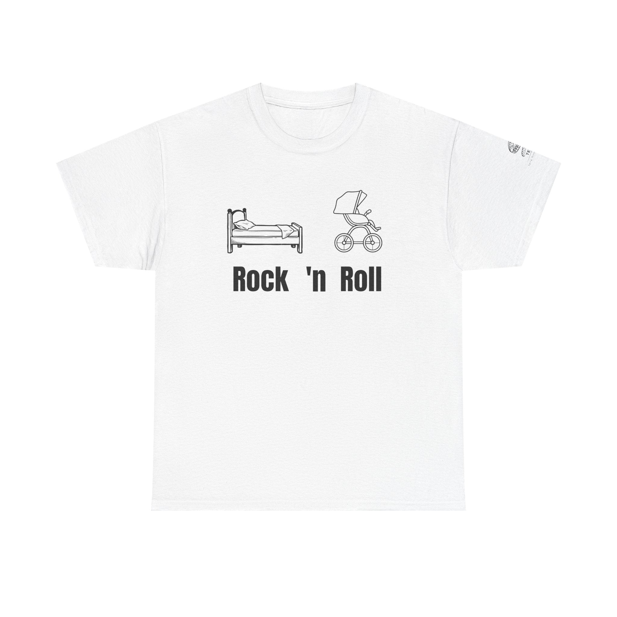 Rock 'n Roll Tee — Retro Nursery Rhyme Baby Band T‑Shirt