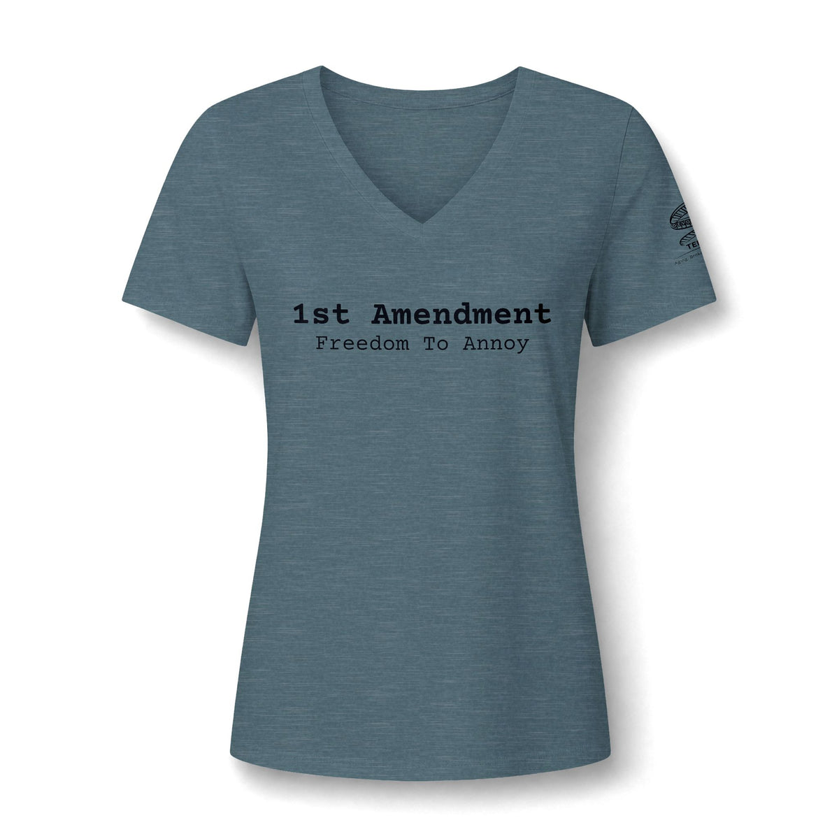 1st Amendment Freedom To Annoy Womens V-Neck