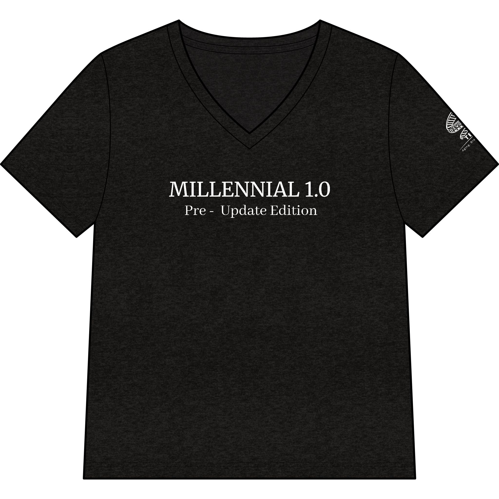 "Millennial 1.0 Pre‑Update Edition" V‑Neck Tee