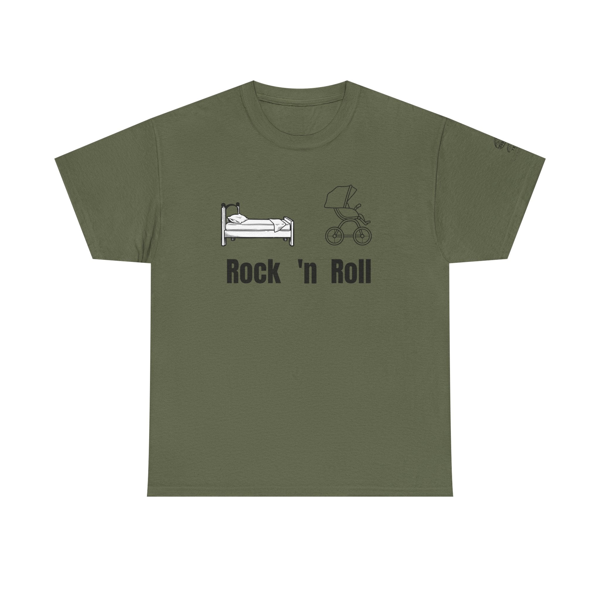 Rock 'n Roll Tee — Retro Nursery Rhyme Baby Band T‑Shirt