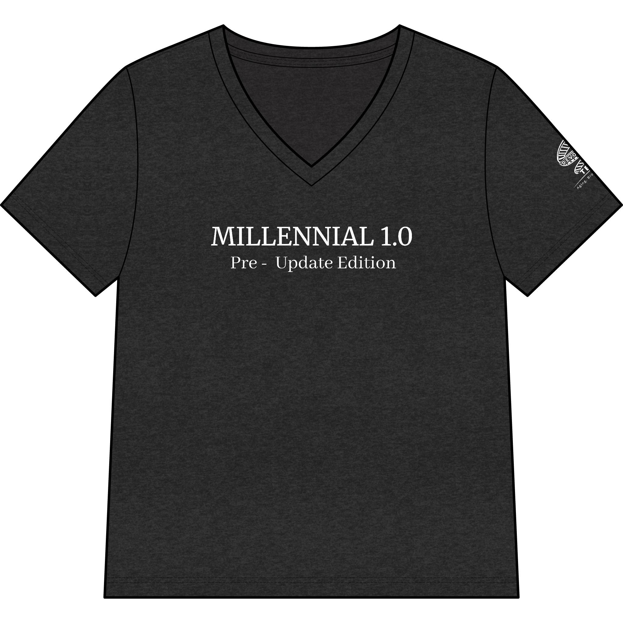 "Millennial 1.0 Pre‑Update Edition" V‑Neck Tee