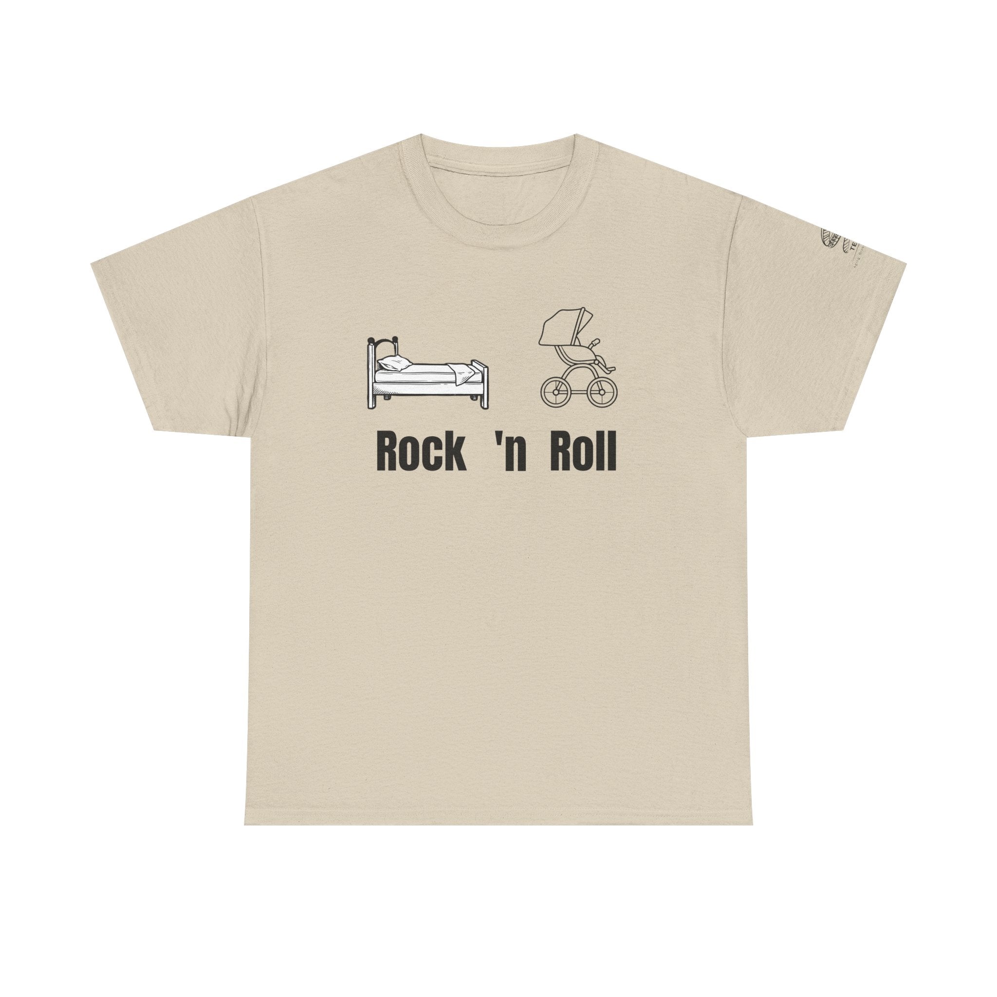 Rock 'n Roll Tee — Retro Nursery Rhyme Baby Band T‑Shirt