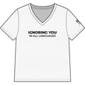 Ignoring You V-Neck Tee