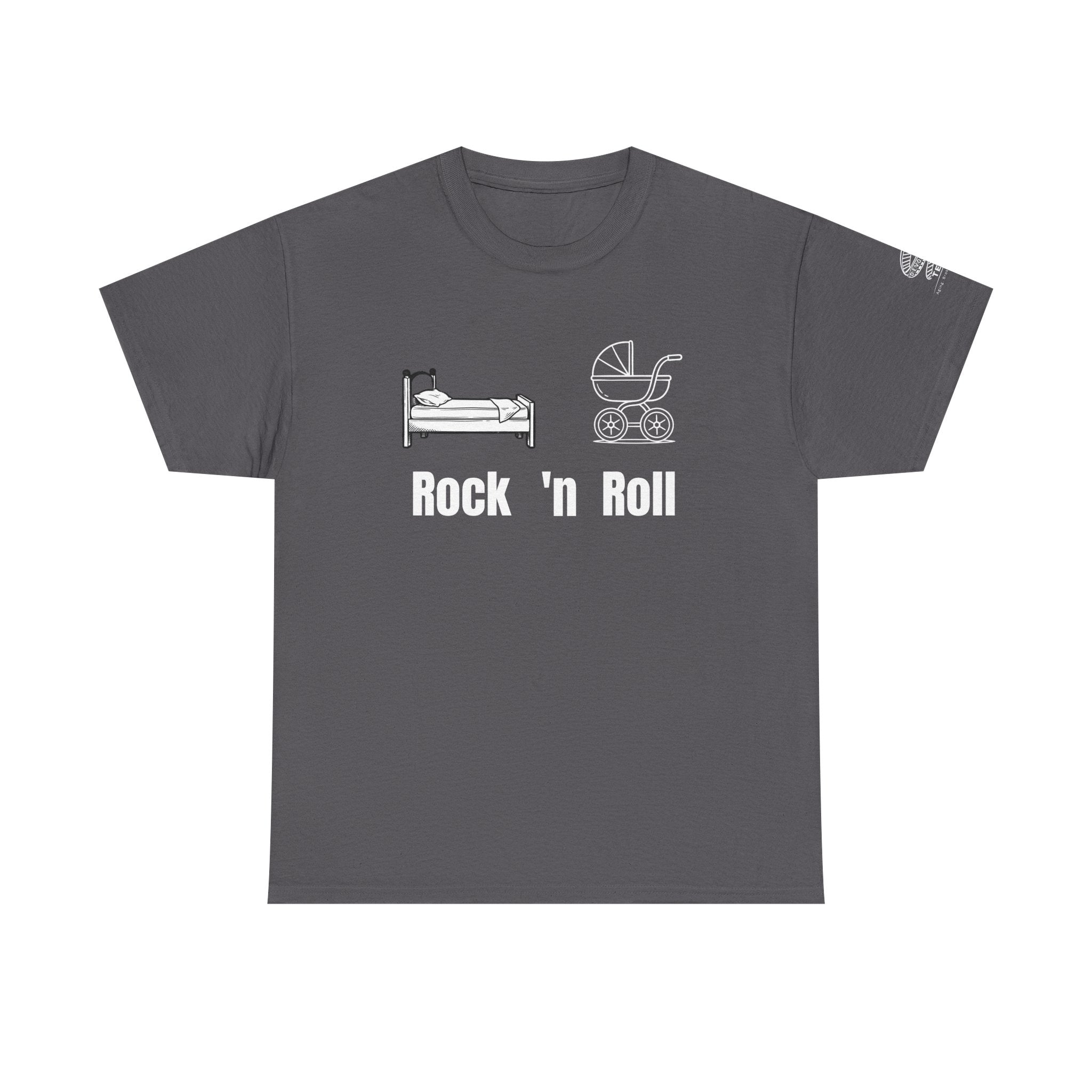 Rock 'n Roll Tee — Retro Nursery Rhyme Baby Band T‑Shirt