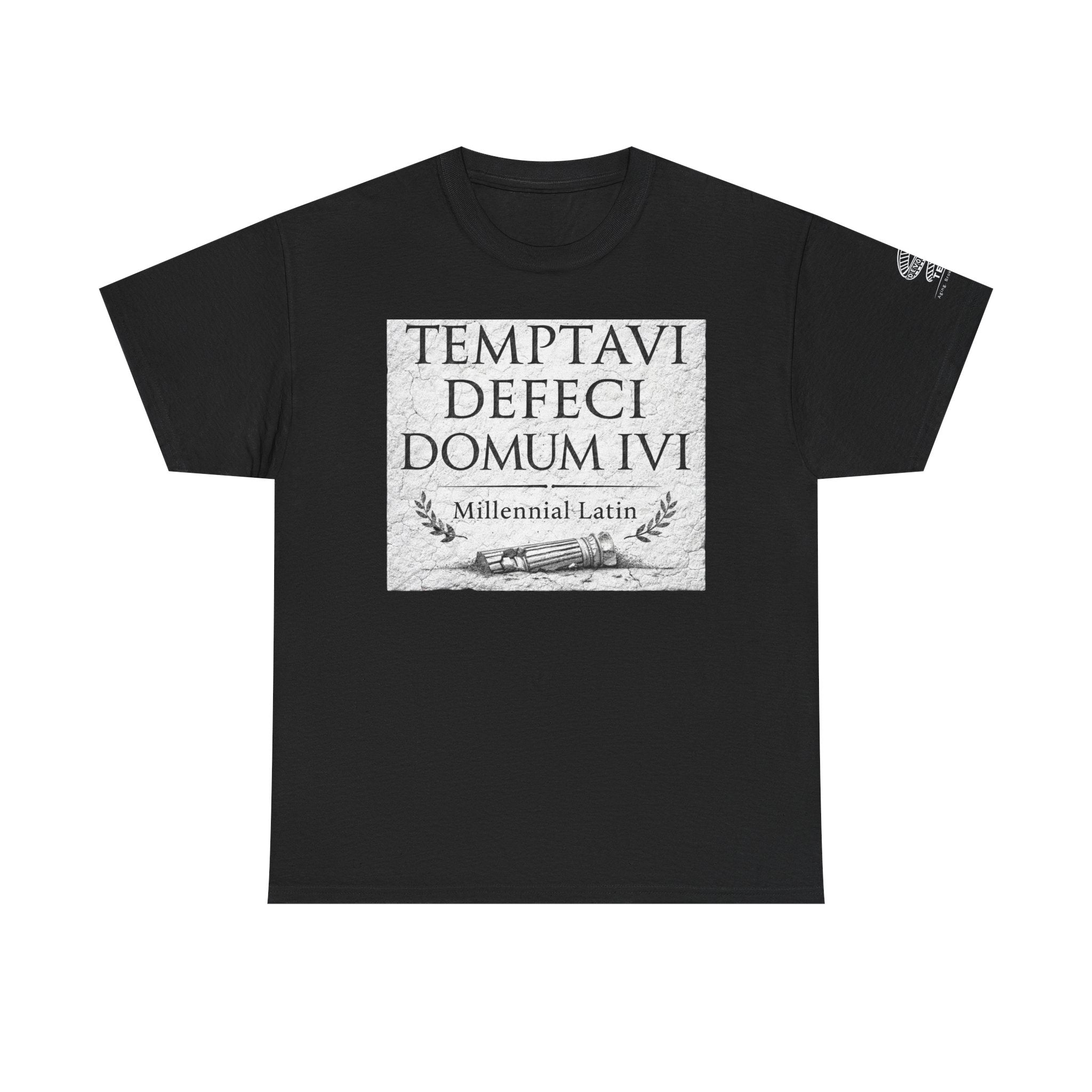 "Temptavi Defeci Domum Ivi" Millennial Latin Design