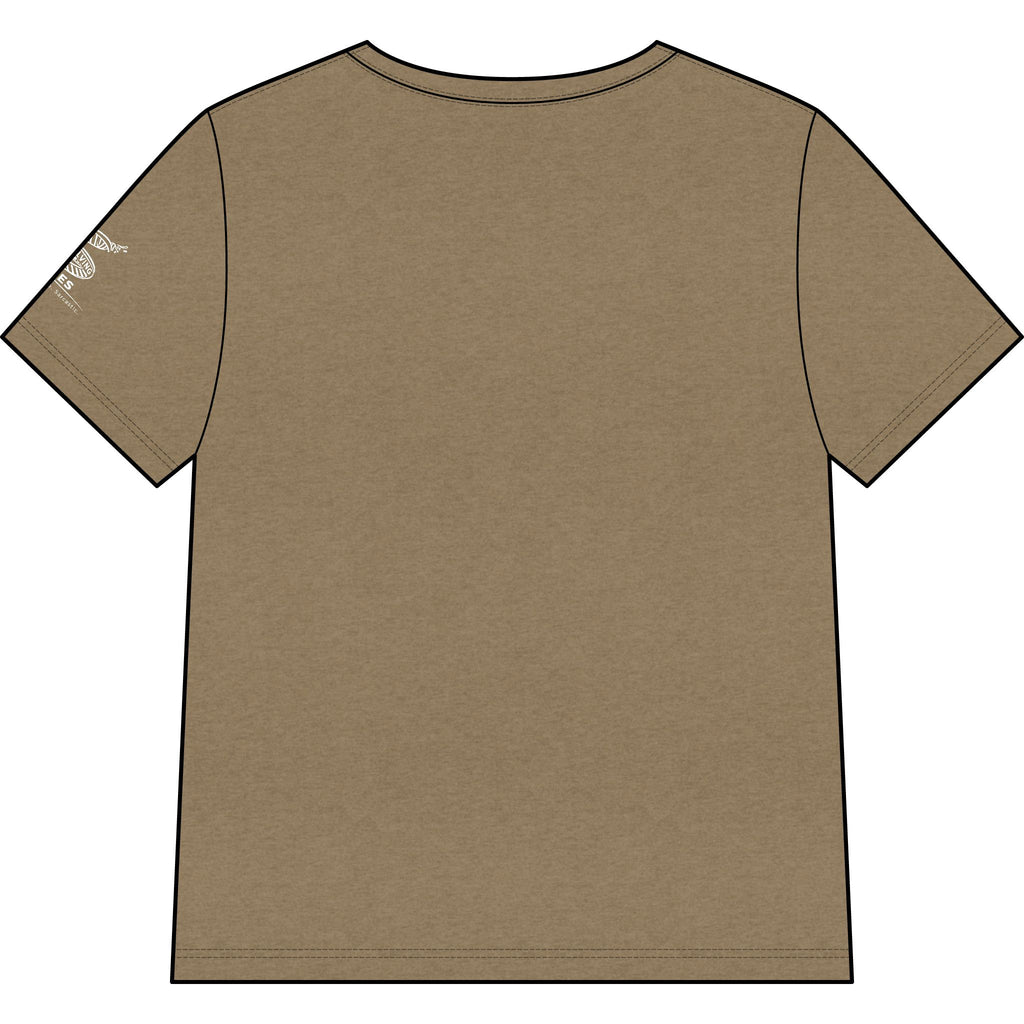 Women’s V-Neck Tee — “Living My Best Life But I Rolled a 1” D20 RPG Shirt