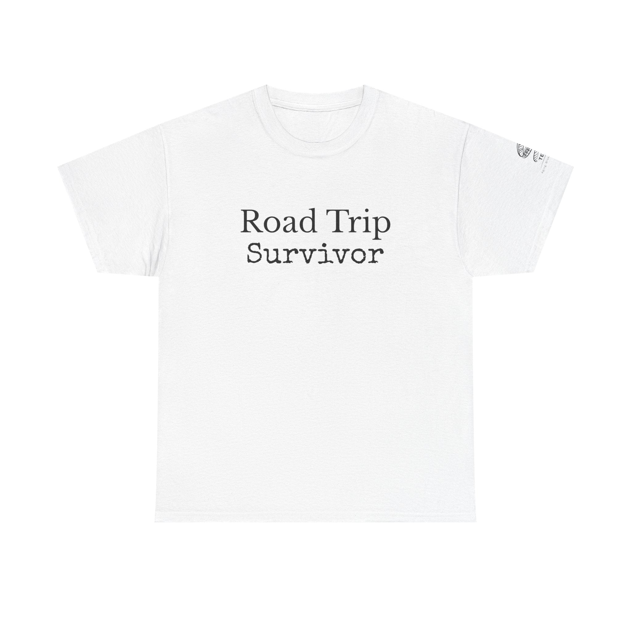 Road Trip Survivor T‑Shirt — Funny Travel Tee for Adventure Lovers