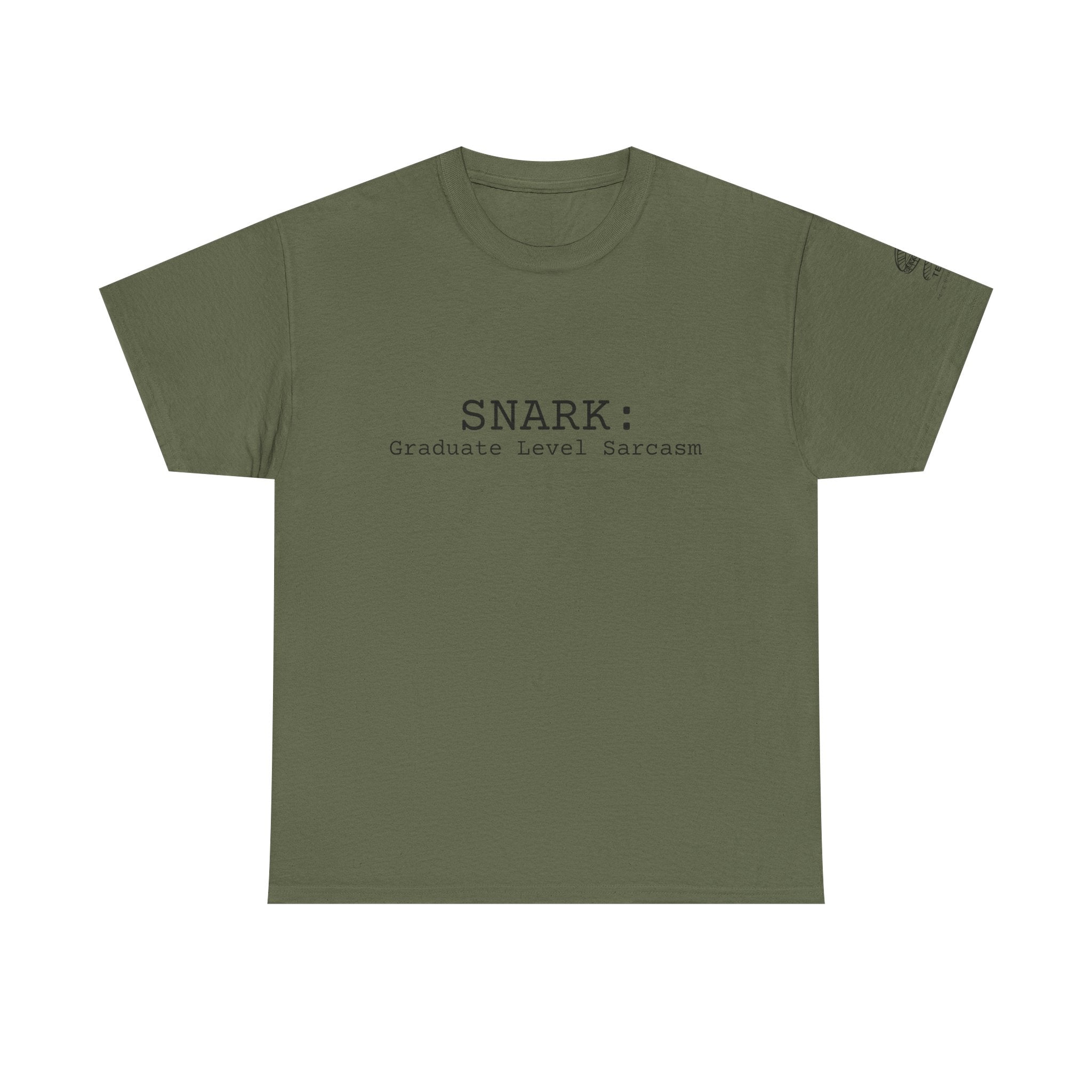 Snark Tee — "SNARK: Graduate Level Sarcasm" Graphic Shirt